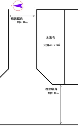 太秦馬塚町売土地の画像